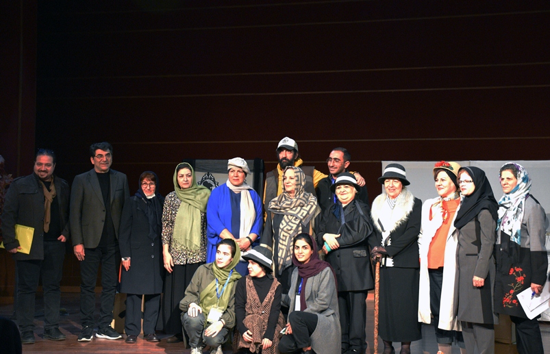 شرکت در ششمین جشنواره تئاتر منطقه ای آفتاب در استان البرز